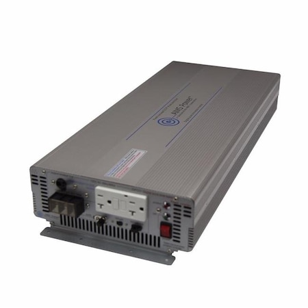 Aims Power Power Inverter, Pure Sine Wave, 6,000 W Peak, 3,000 W Continuous, 3 Outlets PWRI300012120SUL